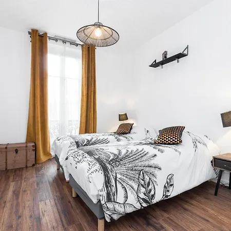 Апартаменты Cosy 2 Bdrs Near Garibaldi Square Ницца